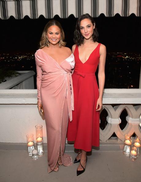 [Pics!] Chrissy Teigen & Gal Gadot Attend GQ Men Of The Year Dinner