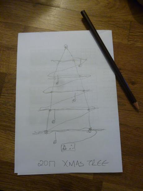 It Started as a Scribble ... and Ended Up as a Christmas Tree