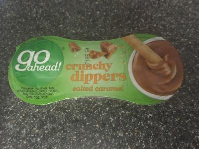 Today's Review: Go Ahead! Crunchy Dippers Salted Caramel