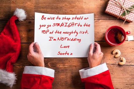 Top #London #ChristmasShopping Tip: #BeNiceToShopStaff #BeNiceToRetailWorkers #ChristmasAtWork #Scrooge
