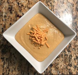 Cheesy Cauliflower Mushroom Soup