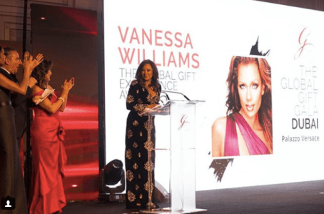 Vanessa Williams Sparkles On The Red Carpet In Dubai