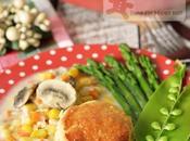 Country Style Creamy Stew with Biscuits Clever Your Christmas Leftover!