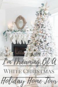 I’m Dreaming of a White Christmas Table Setting