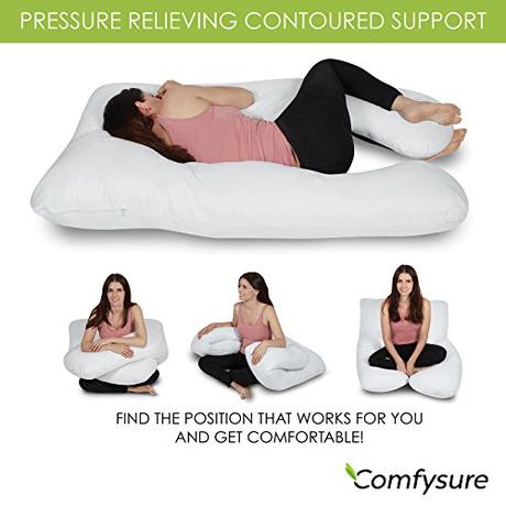 ComfySure U-Shaped Full Body Pregnancy Pillow Review