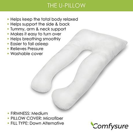 ComfySure U-Shaped Full Body Pregnancy Pillow Review