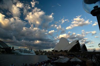 SAILS IN THE SUNSET, Sydney Opera House, Australia