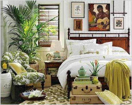tropical bedroom decorating ideas