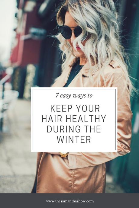 Winter elements taking a toll on your hair? Here are 7 easy ways to keep your hair healthy during the winter. 