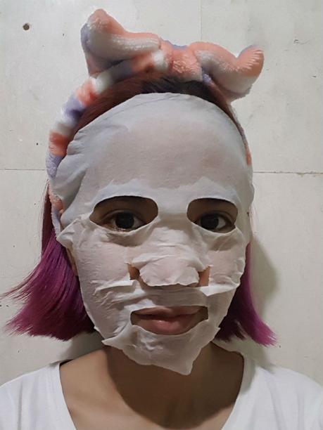 DIY Sheet Mask: Mumuso Compressed Face Mask Review