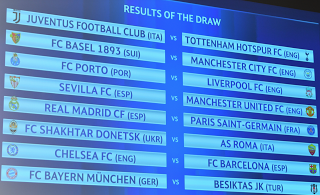 Champions League Round of 16 Draw Sees Real Madrid Face PSG