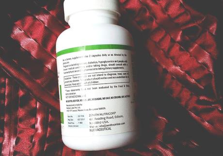 Review // Zenith Nutrition Cranberry + D-Mannose - 60 Veg Capsules