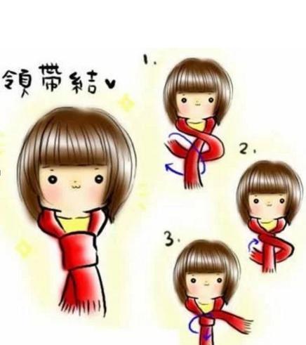 how to tie a scarf 3