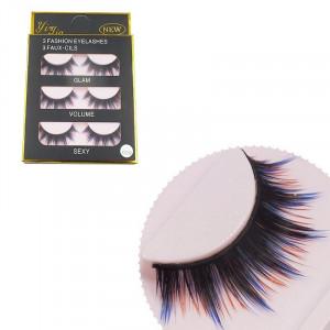 colorful eyelashes from Newchic