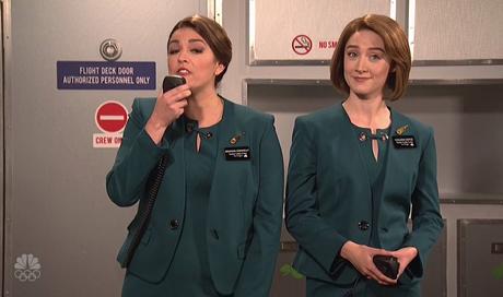 Saoirse Ronan tried to explain SNL’s controversial Aer Lingus sketch in Ireland