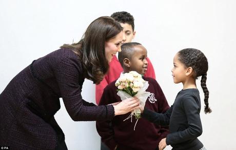 Kate Middleton Brings Holiday Cheer To Families In London