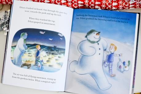 the snowman and the snowdon personalised book