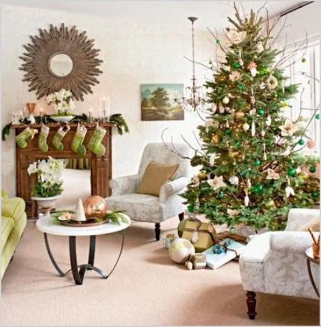 55 dreamy christmas living room decor ideas