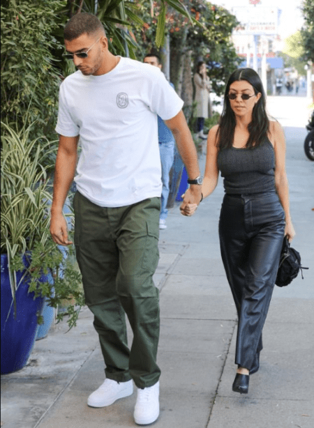 Kourtney Kardashian and Younes Bendjima Romantic Lunch Date