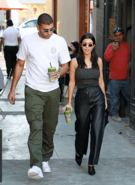 Kourtney Kardashian and Younes Bendjima Romantic Lunch Date