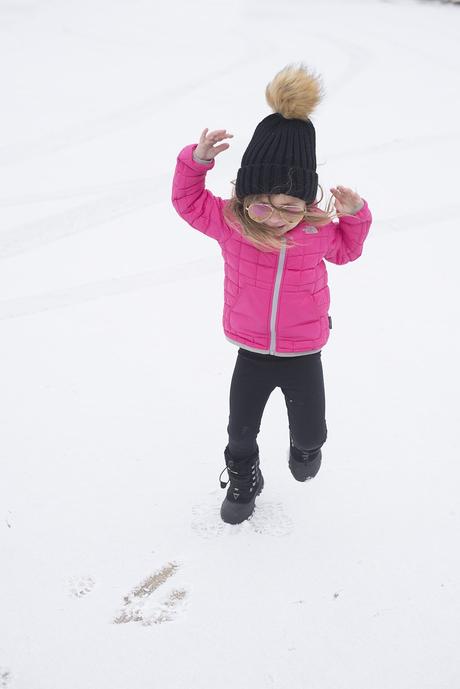 Enjoying outdoor winter activities with your littles