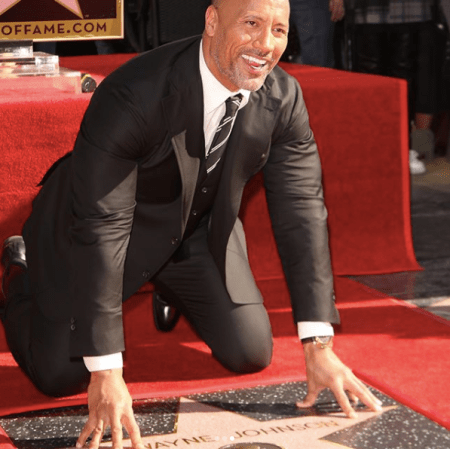 Dwayne Johnson Gets Star on Hollywood Walk of Fame
