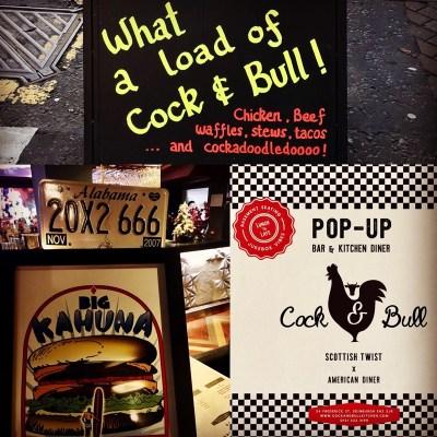 Pop up Cock and Bull Kitchen opens in Edinburgh