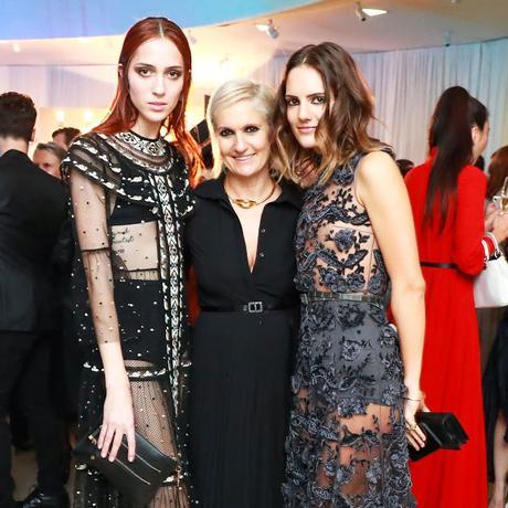 Maria Grazia Chiuri, Haim, and More Dior Girls Turn Out for the Guggenheim Pre-Party
