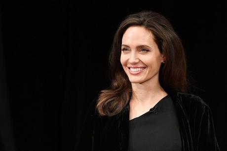 Angelina Jolie Keeps it Simple In Black Out In NYC