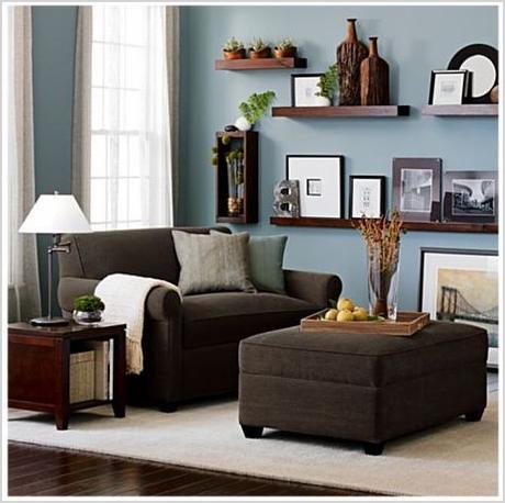 dark brown furniture