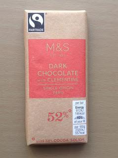 Marks & Spencer Dark Chocolate with Clementine