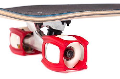 SkaterTrainer, Get Skateboarding Tricks Fast with this Skate Tool for your Complete Skateboard, an Innovative Accessory for your Wheels, Red