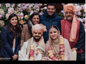 Virat Anushka wedding Photos shared officially