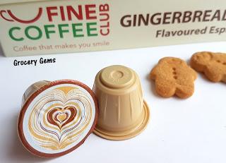 Fine Coffee Club Gingerbread Cookie Flavoured Espresso (Nespresso Compatible)