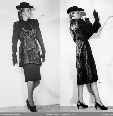 1940s coat fashion - Persian 1940s coat fashion - Persian