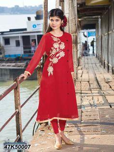 Best Designer Kurti with Perfect Color Combination