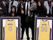 #MambaOut Lakers Honor Kobe Bryant Retire Both Jersey’s