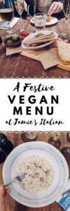 A Festive Vegan Menu at Jamie's Italian
