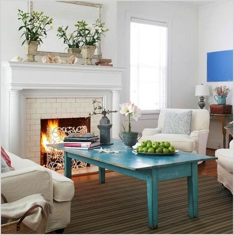 coastal living room color ideas from