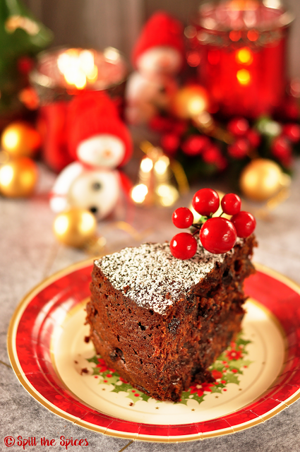 Chocolate Fruit Cake