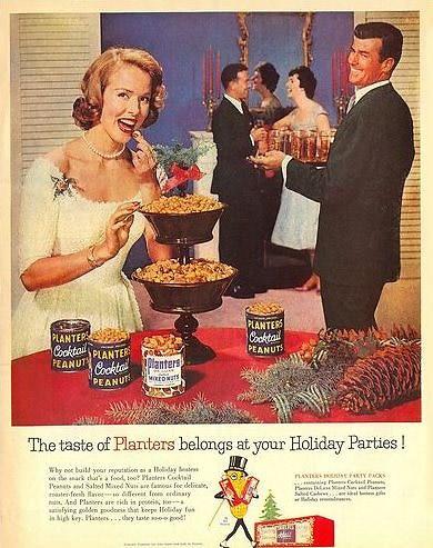 Attire Club Mood Board: Vintage Christmas Ads
