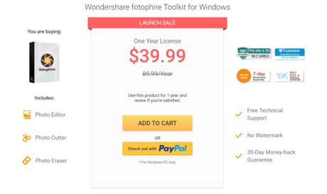 Fotophire Wondershare Photo Editing Software Review : Pros and Cons