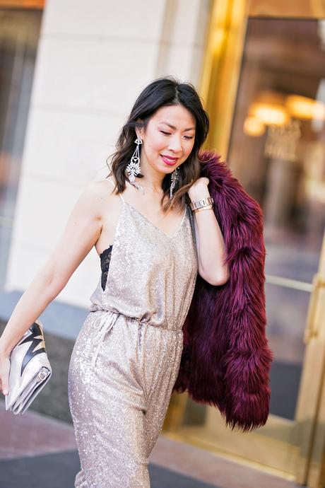Countdown to NYE // Sequin Jumpsuit