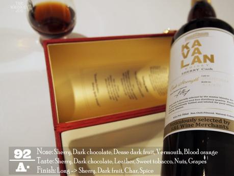 K and L Kavalan Solist Sherry Cask Review