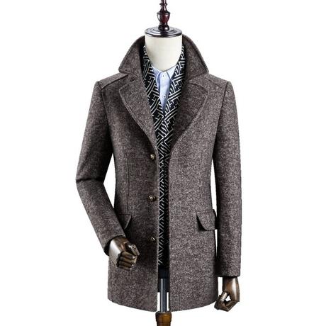 men’s wool coat slim fit