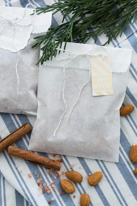Low Carb Cinnamon Sugar Almond Brittle-Great Neighbor Gift for Christmas