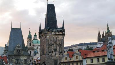 Prague 5:   Along the Vltava   [Sky Watch Friday]