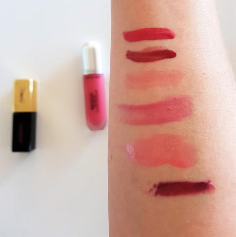 My Summer lip wardrobe