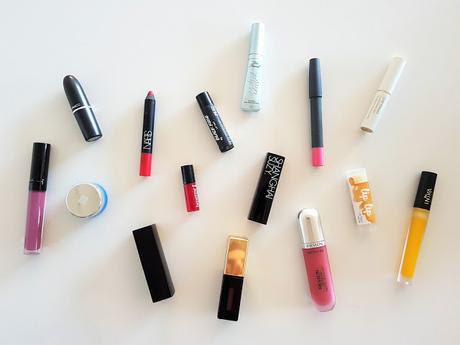 My Summer lip wardrobe