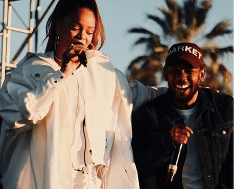 Rihanna & Kendrick Lamar Perform At Holiday Concert In WATTS